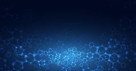 Abstract molecular structure vector DNA molecule design cosmetic technology.. 스톡 일러스트