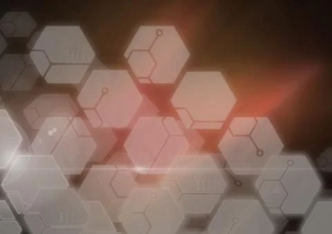 Abstract molecule background Stock Photos