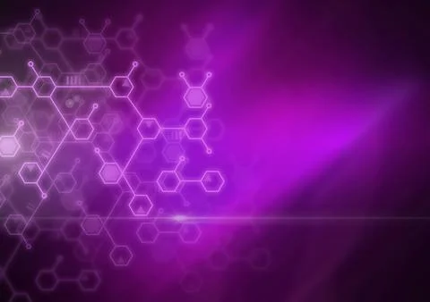 Abstract molecule background Stock Photos