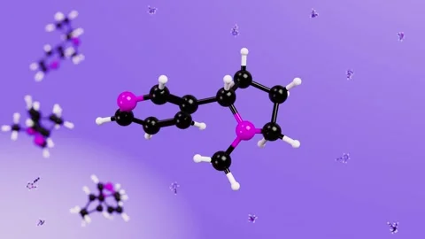 Abstract-molecule-structure-chemistry-science-animation-4k Stock Footage 331418583