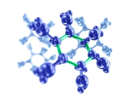 Abstract molecule structure イラスト素材
