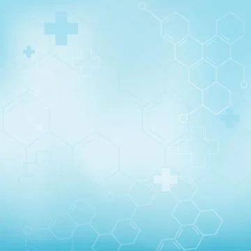 Abstract molecules background Ilustração Stock