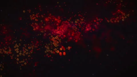 Abstract Molecules Stock Footage 171309401