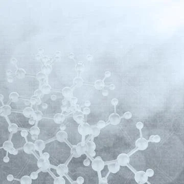 Abstract molecules medical background Stock-Illustration