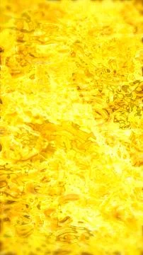 Abstract molten gold liquid surface texture background Stock Illustration