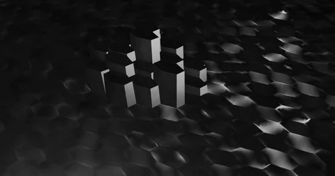 Abstract Molten Gray Stock Footage 107516476