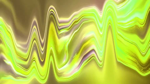 Abstract molten waves glossy liquid-like texture and flowing zigzag peaks b.. Vidéo 334745508