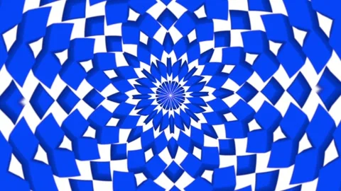 Abstract monochromatic geometric 3d tunnel motion background Stock Footage 337939227