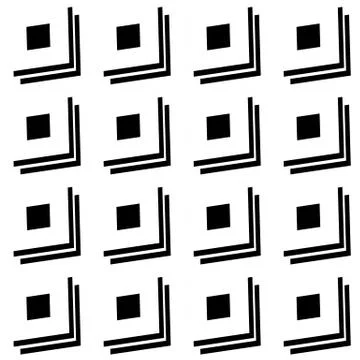 Abstract, monochromatic seamlessly repeatable pattern / background. Vector ar イラスト素材