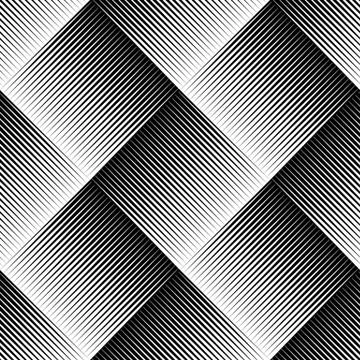 Abstract, monochromatic seamlessly repeatable pattern / background. Vector ar 库存插图