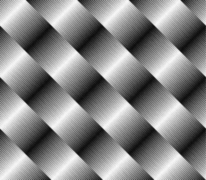 Abstract, monochromatic seamlessly repeatable pattern / background. Vector ar Stock Illustration