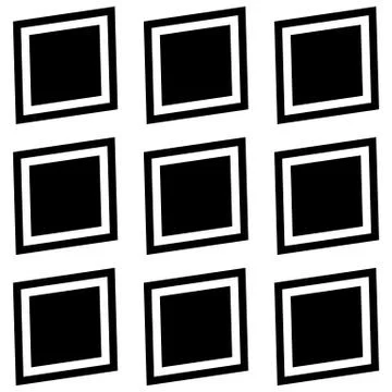 Abstract, monochromatic seamlessly repeatable pattern / background. Vector ar Stock Illustration