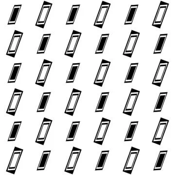 Abstract, monochromatic seamlessly repeatable pattern / background. Vector ar 스톡 일러스트