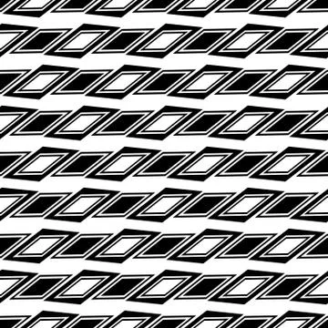 Abstract, monochromatic seamlessly repeatable pattern / background. Vector ar Stock Illustration