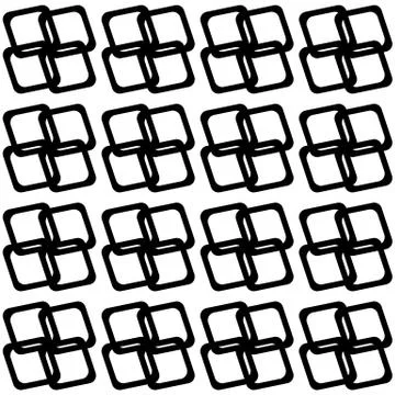 Abstract, monochromatic seamlessly repeatable pattern / background. Vector ar 스톡 일러스트