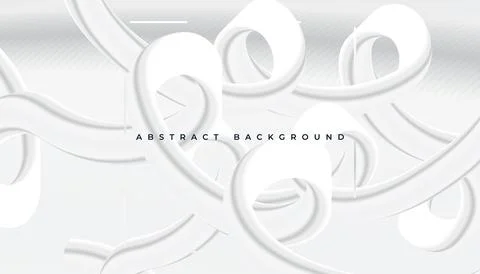 Abstract monochrome 3d design cool liquid background design with creative Stock Illustration