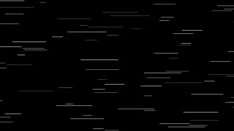Abstract monochrome background with horizontal white motion lines and glitc.. Stock Footage 326482429