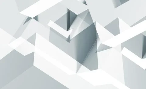 Abstract monochrome background, low poly pattern, digital graphic Stock Illustration