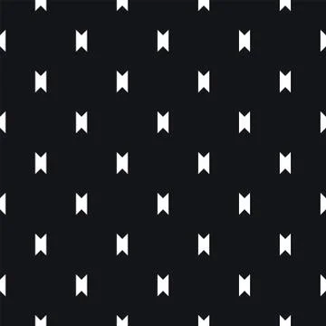 Abstract monochrome background with small angular figures Stock Illustration