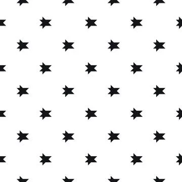 Abstract monochrome background with small angular figures Stock Illustration