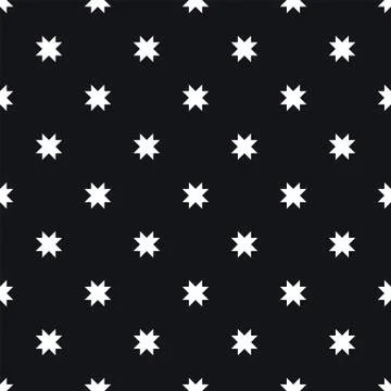 Abstract monochrome background with small angular figures Stock Illustration