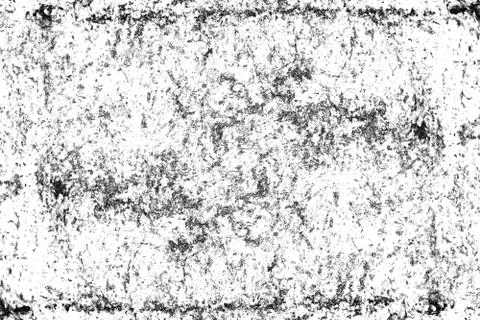 Abstract monochrome background. Texture is black and white pattern of cracks, Stock Illustration