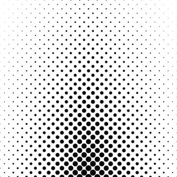 Abstract monochrome circle pattern background 스톡 일러스트