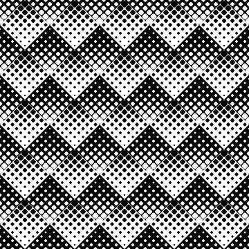 Abstract monochrome diagonal rounded square pattern background Stock Illustration