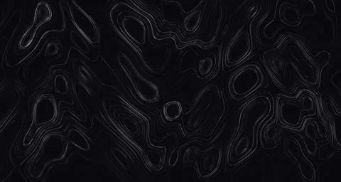 Abstract monochrome flow pattern against dark backdrop Stock Illustration