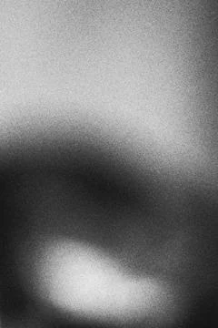 Abstract monochrome gradient background with soft light and grain texture Stock Photos