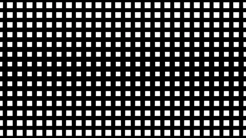 Abstract monochrome grid pattern animation with white squares moving across.. Stock Footage 335023223