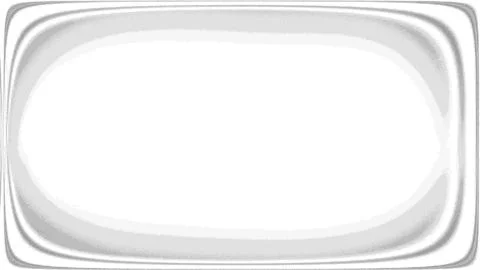 Abstract Monochrome Halftone Frame with Center Copy Space Illustrazione stock