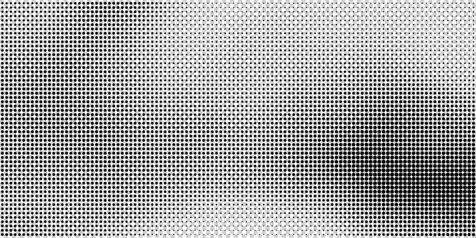 Abstract Monochrome Halftone Pattern with Square Grid Stock Illustration