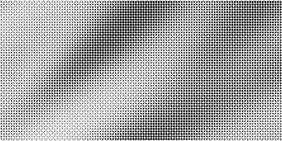 Abstract Monochrome Halftone Pattern with Square Grid Elements Stock Illustration