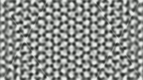 Abstract Monochrome Hexagonal Pattern Motion Background Stock Footage 332586497