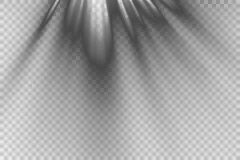 Abstract Monochrome Light Rays Background With Soft Blur Stock Illustration