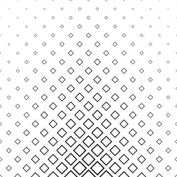 Abstract monochrome line square pattern Illustrazione stock