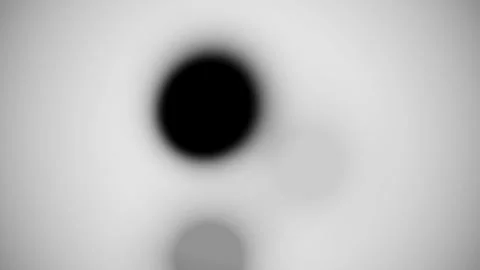 Abstract Monochrome Liquid Blobs Minimalist Background 動画素材 338340744