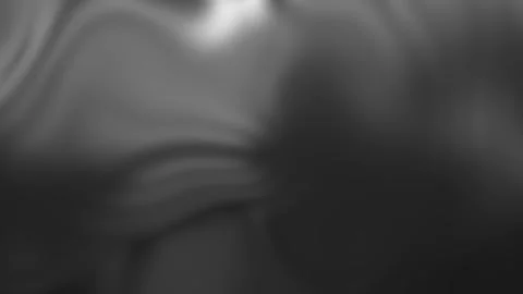 Abstract monochrome liquid flowing motion background Stock Footage 346193299