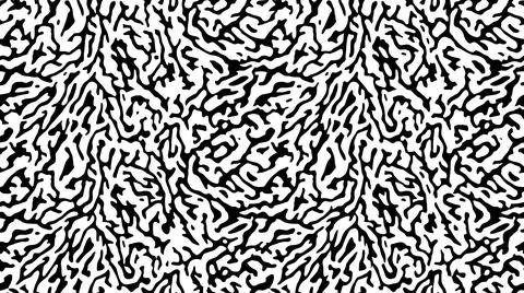 Abstract monochrome organic pattern background for fabric designs. 스톡 일러스트