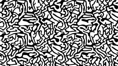 Abstract monochrome organic pattern background for fabric designs. イラスト素材