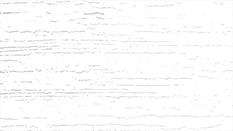 Abstract monochrome pattern with grey horizontal blinking ragged lines on white Stock Footage 249284458