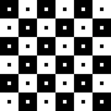 Abstract monochrome pattern, minimal geometric background. Seamlessly repeata Stock Illustration