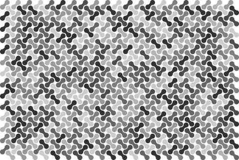 Abstract Monochrome Pattern On A Transparent Background Stock Illustration