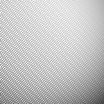 Abstract monochrome pattern with wavy zigzag diagonal lines 스톡 일러스트