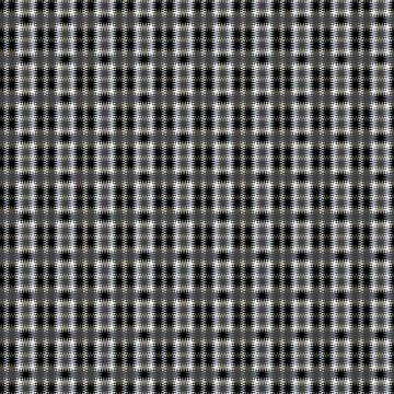 Abstract Monochrome Plaid Texture for Textile and Fabric Design Stock Illustration