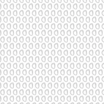 Abstract Monochrome Repeating Shape Pattern Stock Illustration