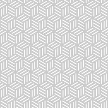 Abstract monochrome seamless pattern in asian style Stock Illustration