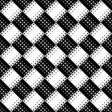 Abstract monochrome seamless star pattern background design 스톡 일러스트