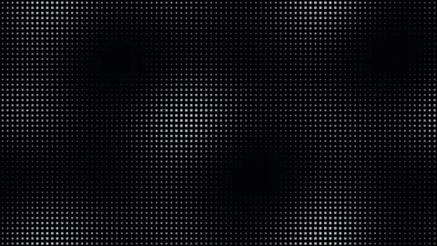 Abstract monochrome square grid with shifting light patterns Stock Footage 335938001